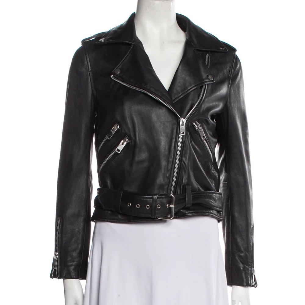 Walter Baker Black Leather Jacket